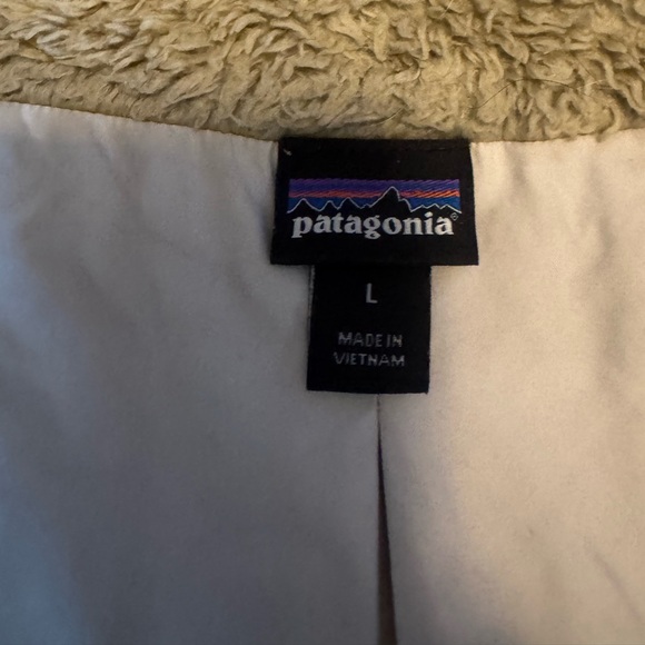 Patagonia Vest Womens Los Gatos Fleece Full Zip El Cap Khaki STY25216 Sz L - Picture 4 of 5